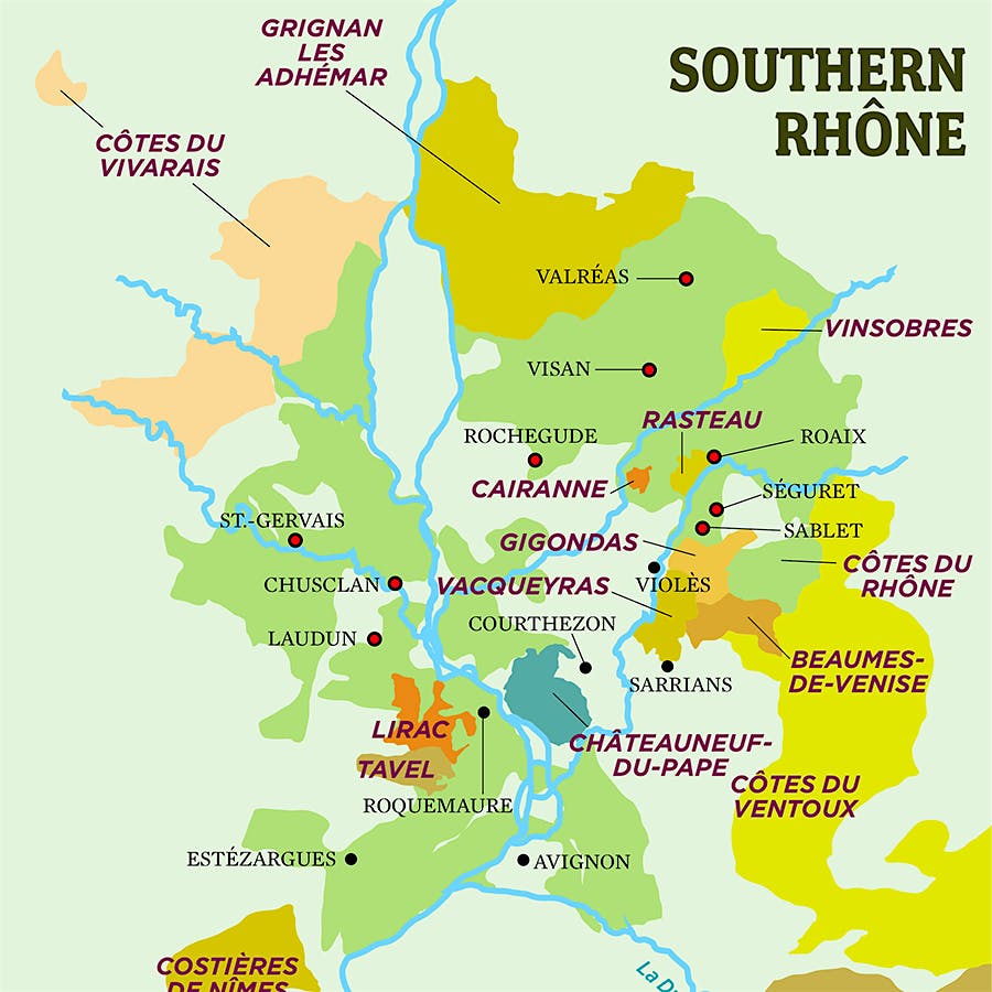 Map of this region
